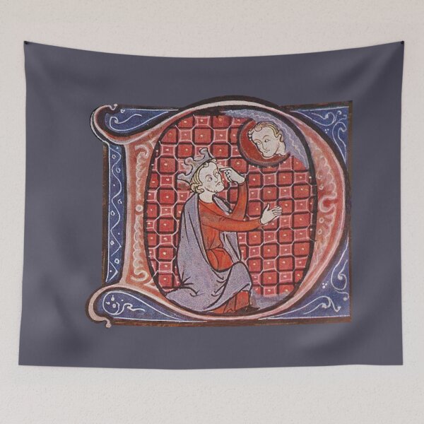 Item preview, Illuminated initial D designed and sold by artimaeus.