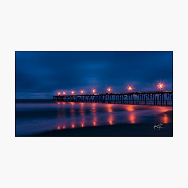Artikelvorschau, Kure Beach Flacher Ozean entworfen und verkauft von johnlackphotos.