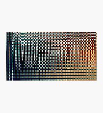 Digital Age Abstract Colourful Pattern - Jenny Meehan Photographic Print