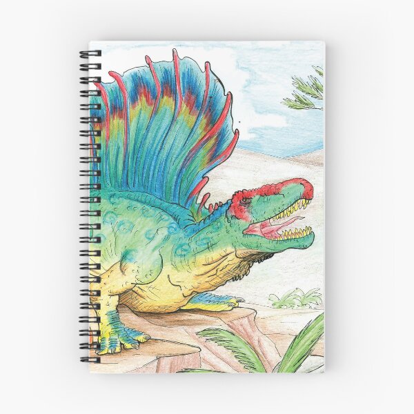 Item preview, Dimetrodon Dinosaur Illustration designed and sold by Rachael Taylor.