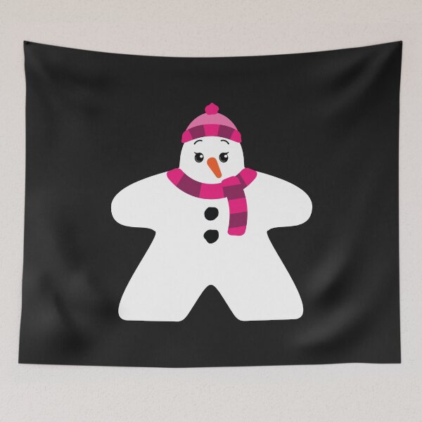 Item preview, Snow Woman Meeple designed and sold by geekyT.
