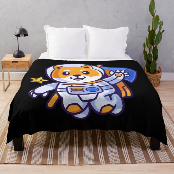 Item preview, Shiba Dog Space Astronaut Cartoon Art Design Draw Street Art designed and sold by BK-Fishing.
