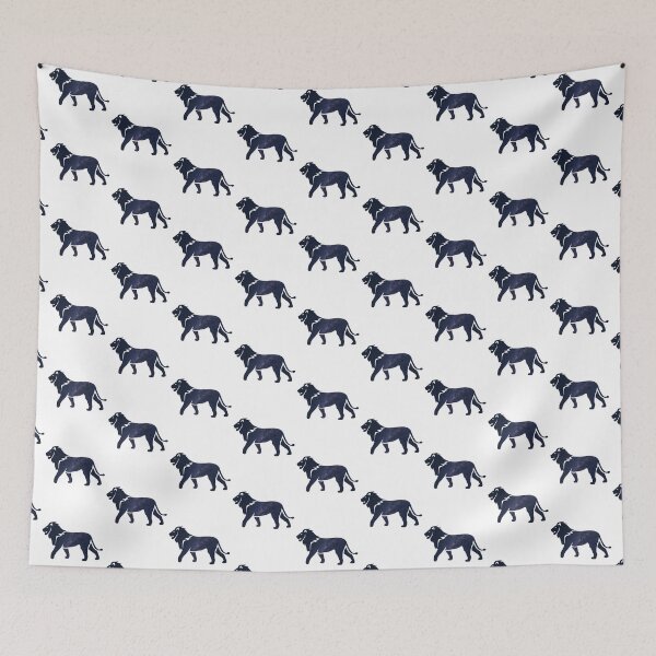 Item preview, Glowing Milky Way On Dark Sky Lion | Colorful Lion designed and sold by BopleDesigns.