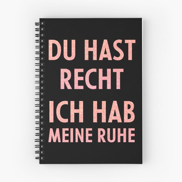 Artikelvorschau, Du hast recht Ich hab meine ruhe entworfen und verkauft von cursotti.