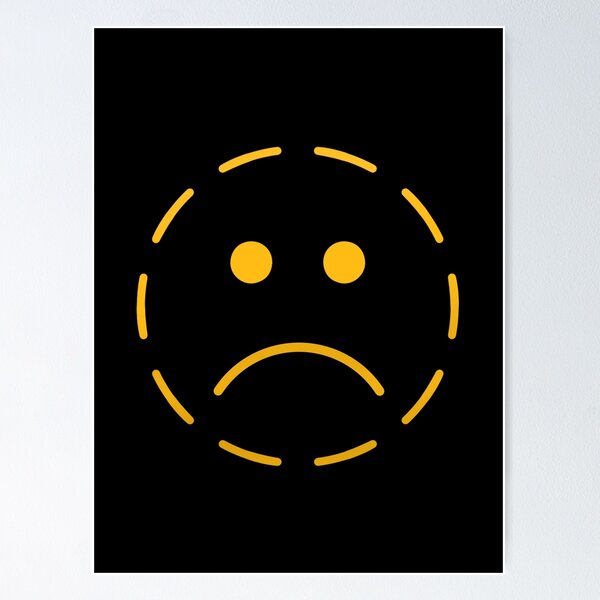 🥺 Cute Sad Emoji Poster – Realistic Emojis