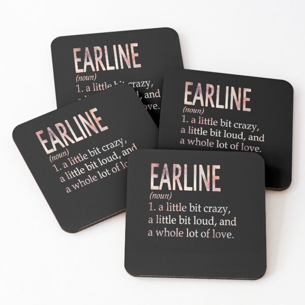 Item preview, Earline Girl Name Definition designed and sold by BrookHBung.