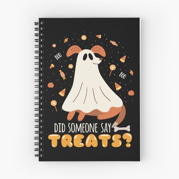 Item preview, Ghost Dog Halloween Candy Treats Funny designed and sold by creative321.