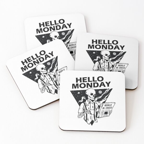 Item preview, Hello Monday designed and sold by chillaxcats.