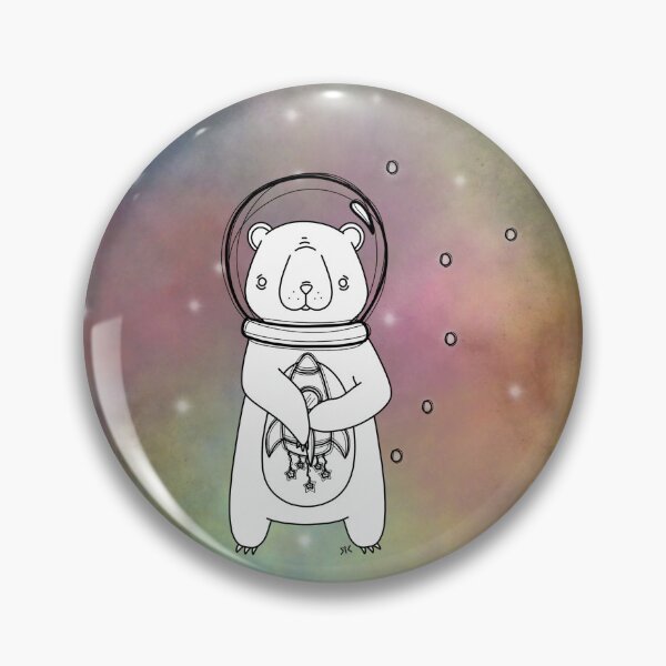 Item preview, Astro Bear designed and sold by kirstykartoons.