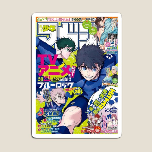 Blue Lock Anime Manga Soccer Yoichi Asahi Gin Gurimu Hyoma Jingo Megur – A  Birthday Place