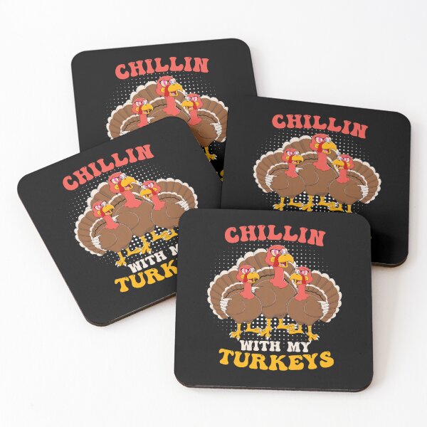 Item preview, Groovy Chillin With My Turkeys thanksgiving Tie dye designed and sold by Mac Store.