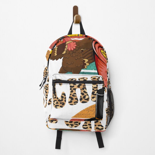 Item preview, Groovy leopard Chillin With My Turkeys Dabbing thanksgiving designed and sold by Mac Store.