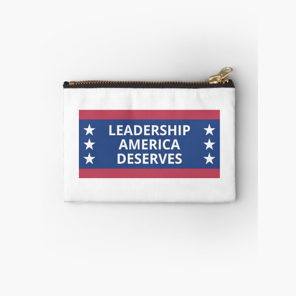 Item preview, Leadership america deserves - american election campaign slogan designed and sold by Nepaz-Designs.