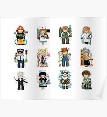 Occupations & Vocations Poster