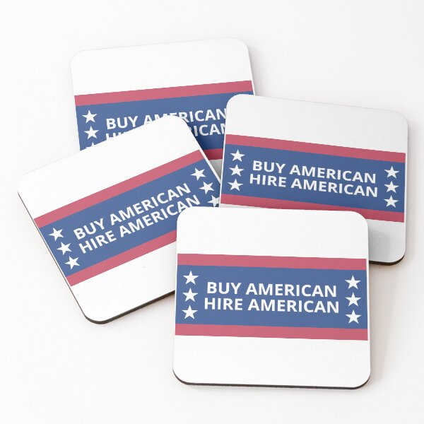 Item preview, Buy american hire american - american election campaign slogan designed and sold by Nepaz-Designs.