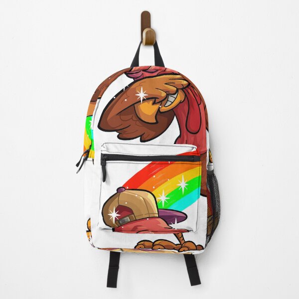 Item preview, Dabbing Turkey Rainbows with twinkling stars thanksgiving designed and sold by Mac Store.