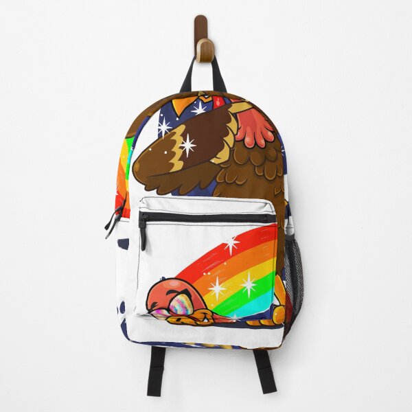 Item preview, Dabbing Turkey Rainbows with twinkling stars thanksgiving designed and sold by Mac Store.