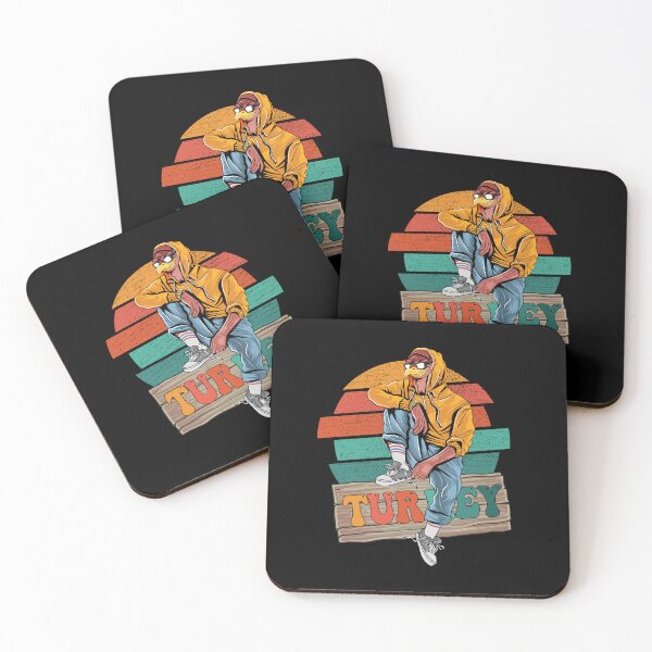 Item preview, Turkey style Boy with wooden sign vintage retro thanksgiving designed and sold by Mac Store.
