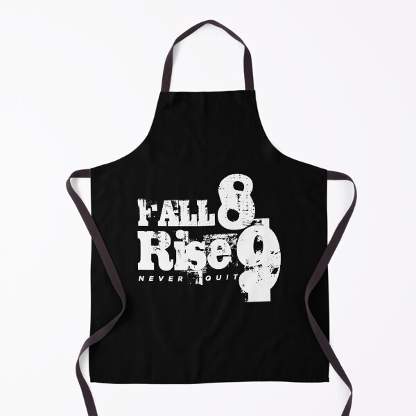 Item preview, Fall eight times, rise nine quote No1 white designed and sold by angelisart.