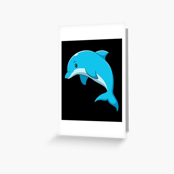 Artikel-Vorschau von Delphin-Karikatur-Kunst-Entwurfs-Zeichnungs-Straßen-Kunst 2, designt und verkauft von BK-Fishing.