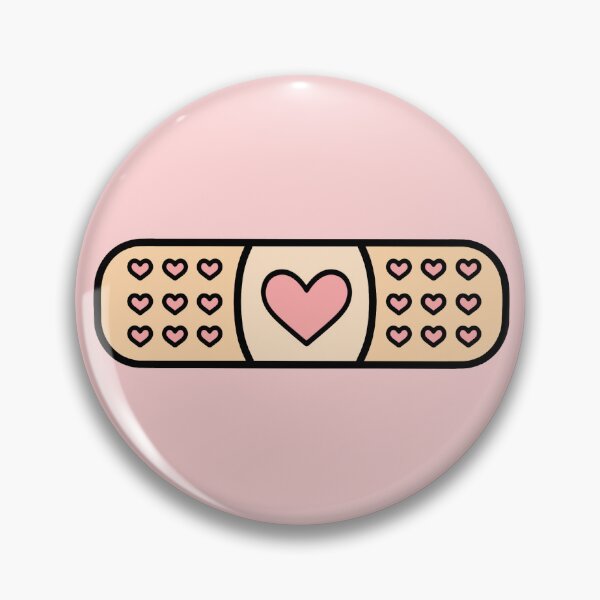 Item preview, Heart Bandage 2 designed and sold by kirstykartoons.