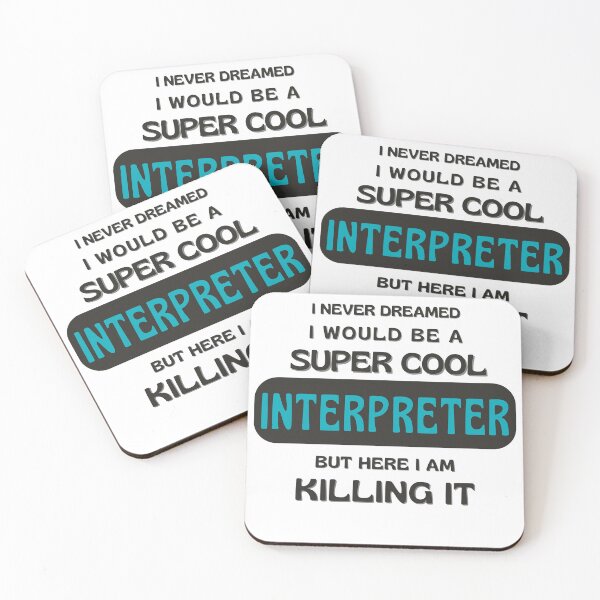 Item preview, Super Cool Interpreter designed and sold by annicreations.
