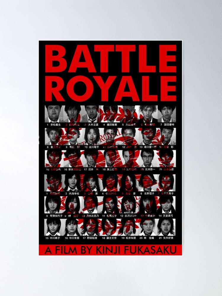 battle royale movie poster