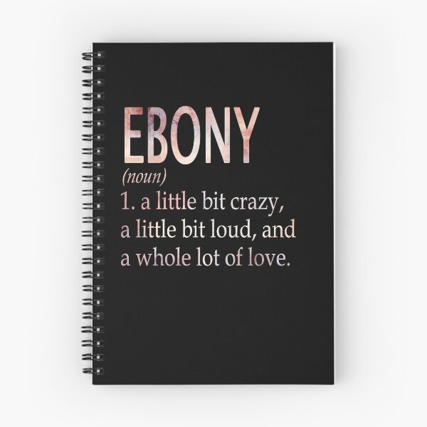 Item preview, Ebony Girl Name Definition designed and sold by BrookHBung.