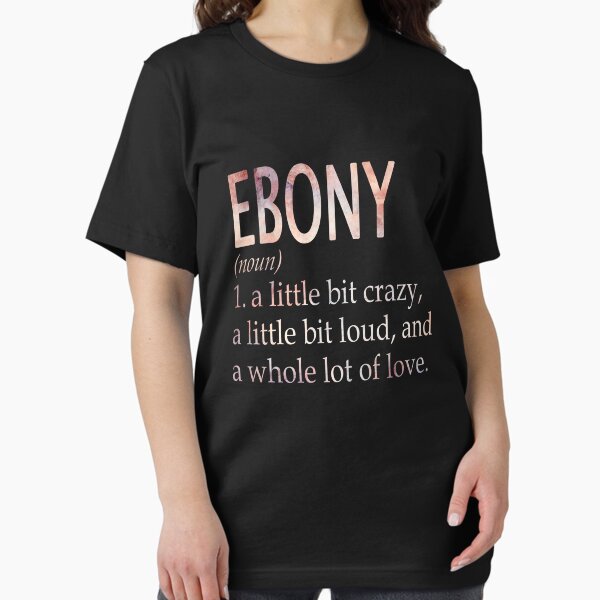 Ebony Girl Name Definition Essential T-Shirt