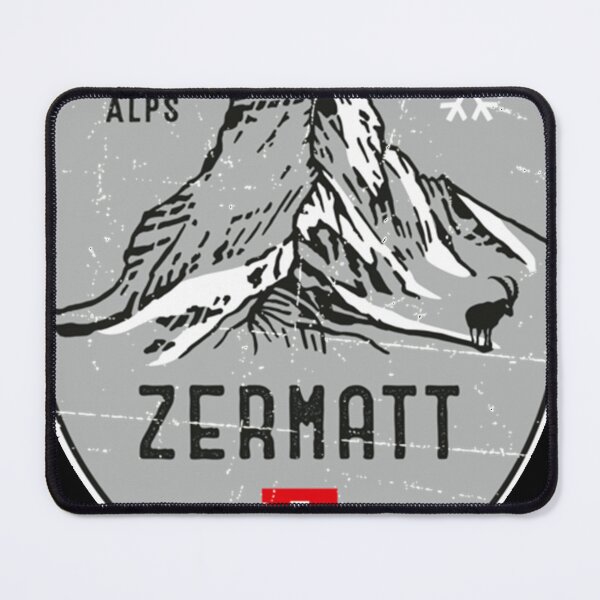 Item preview, Zermatt Mountain Switzerland Emblem designed and sold by Terhelps.