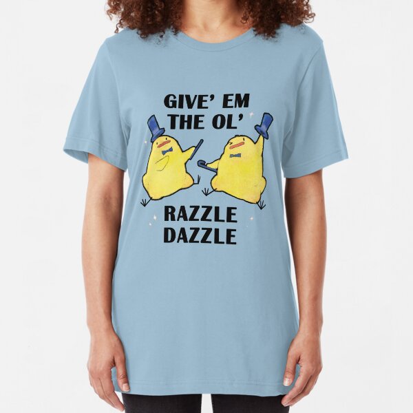 Razzle Dazzle Birdblobs Slim Fit T-Shirt