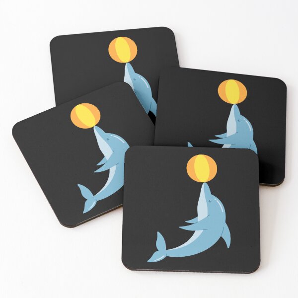 Item preview, Dolphin Cartoon Art Design Draw Street Art 4 designed and sold by BK-Fishing.