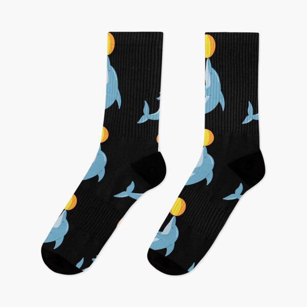 Item preview, Dolphin Cartoon Art Design Draw Street Art 4 designed and sold by BK-Fishing.