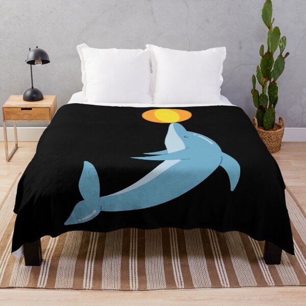 Item preview, Dolphin Cartoon Art Design Draw Street Art 4 designed and sold by BK-Fishing.