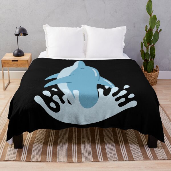 Item preview, Dolphin Cartoon Art Design Draw Street Art 5 designed and sold by BK-Fishing.