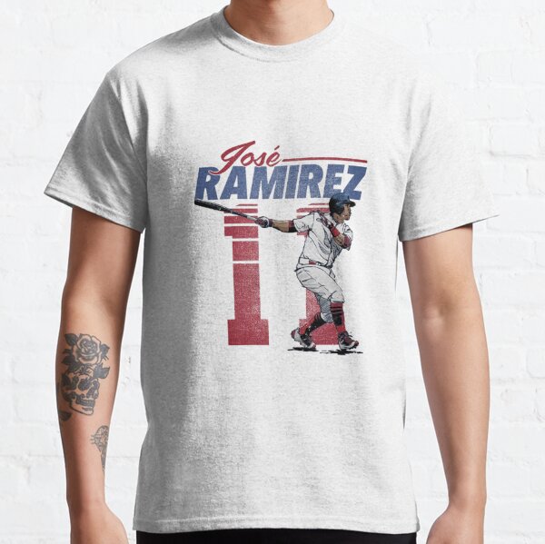 Jose Ramirez Atlanta Braves Men's Red Roster Name & Number T-Shirt 