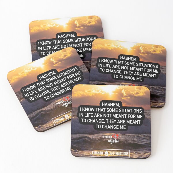 Item preview, Hashem I know that some situations in life are not meant for me to change, they are meant to change me designed and sold by Stories To Inspire - Motivational Jewish Quotes.