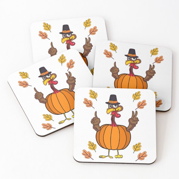 Item preview, Cute Thanksgiving Turkey in Pumpkin  designed and sold by GarnersDesigns.