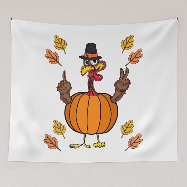Item preview, Cute Thanksgiving Turkey in Pumpkin  designed and sold by GarnersDesigns.