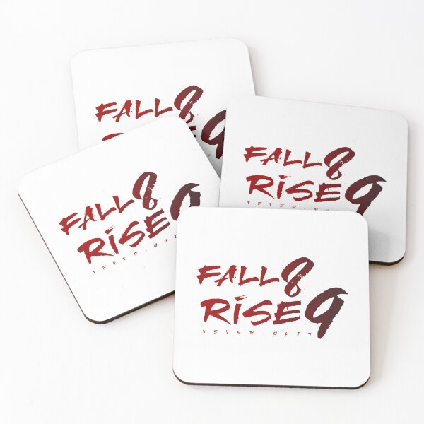 Item preview, Fall eight times, rise nine quote No3 designed and sold by angelisart.