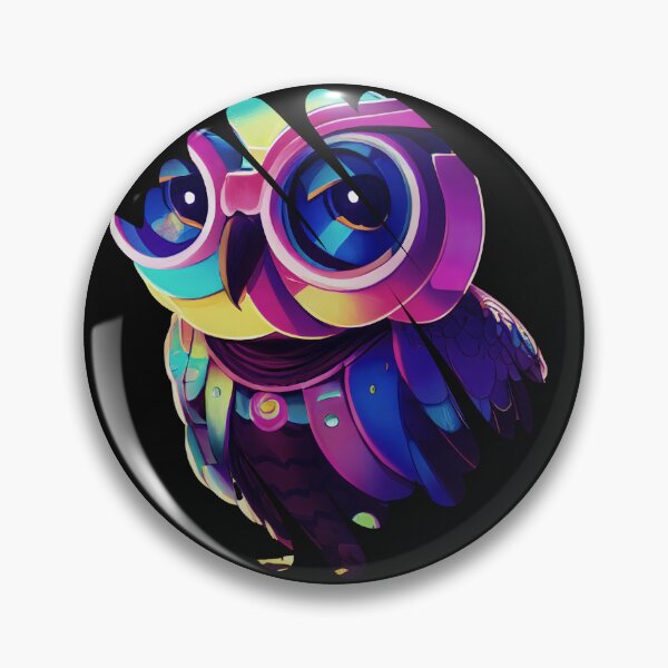 Item preview, Cyber owl designed and sold by HarriPaloma.