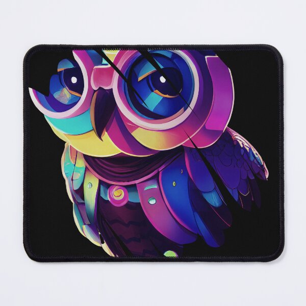 Item preview, Cyber owl designed and sold by HarriPaloma.