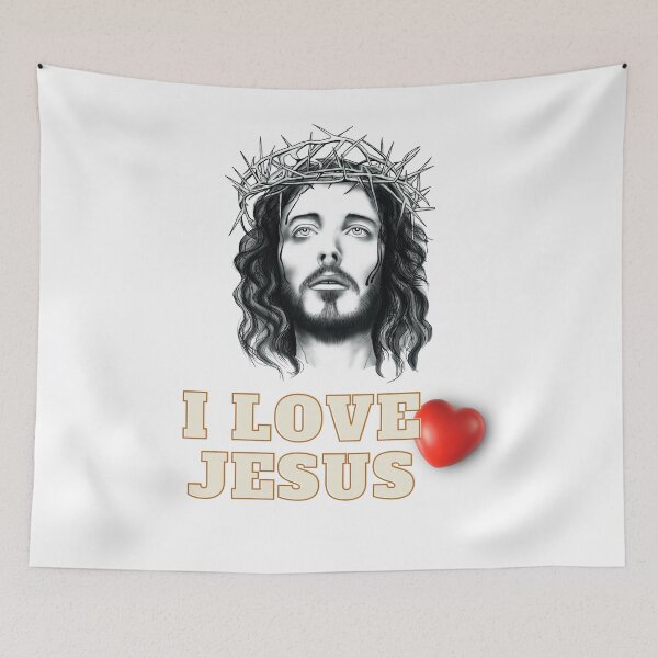 Item preview, I Love Jesus (Christmas festival) designed and sold by The Magic Hand.