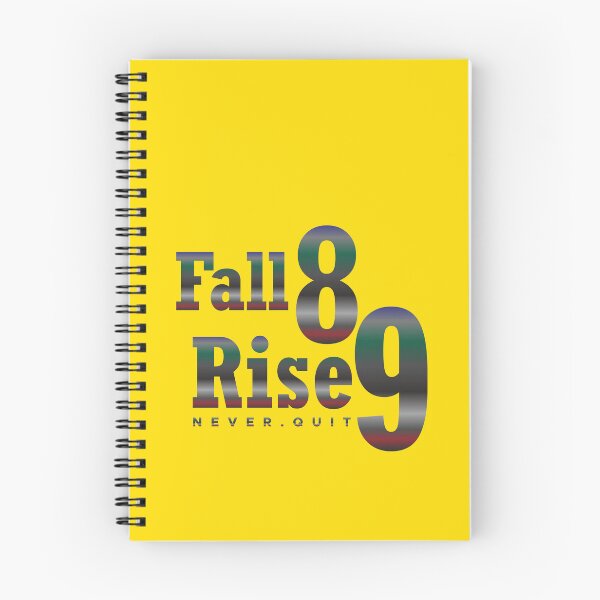 Item preview, Fall eight times, rise nine quote No4 designed and sold by angelisart.