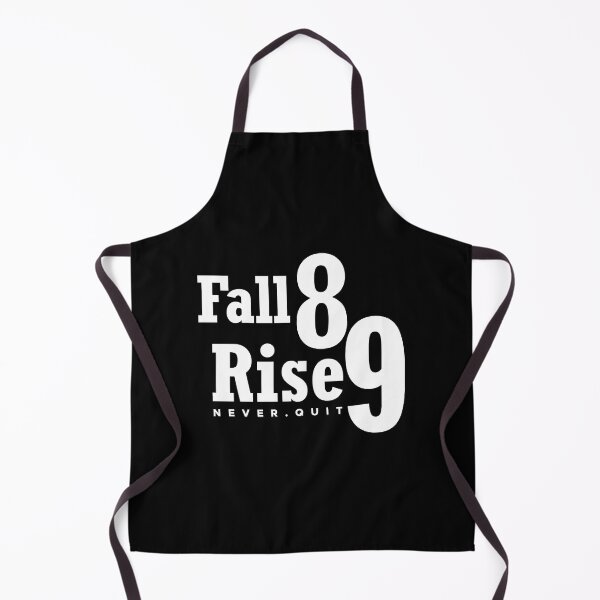 Item preview, Fall eight times, rise nine quote No4 white designed and sold by angelisart.