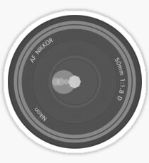 50mm 1:1.8 D Sticker