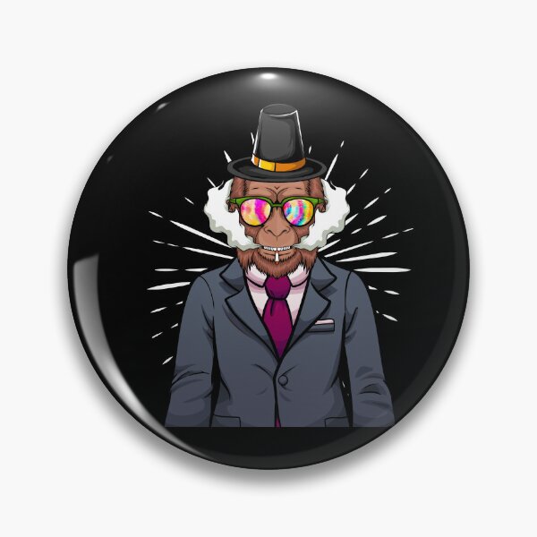 Item preview, businessman Smoking a cigarette Bigfoot hat thanksgiving  designed and sold by Mac Store.