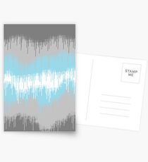 Demiboy flag drips Postcards