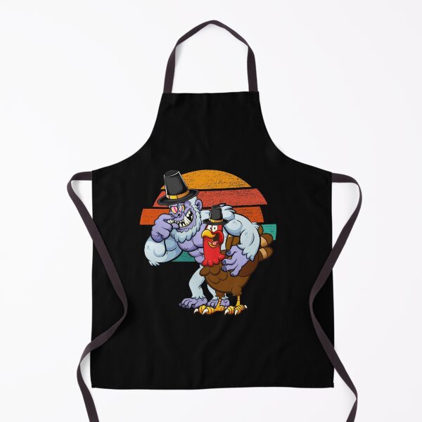 Item preview, Bigfoot wearing hat thanksgiving Tie dye turkey vintage designed and sold by Mac Store.