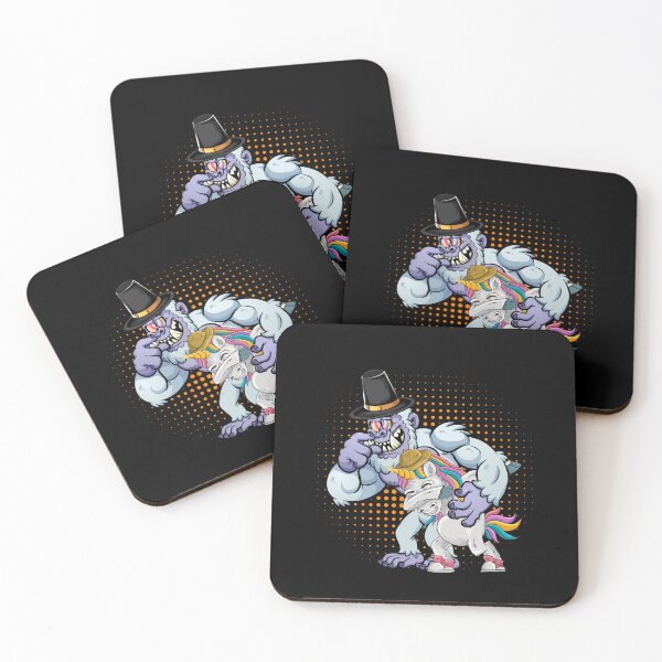 Item preview, Funny Bigfoot wearing hat thanksgiving day Dabbing Unicorn designed and sold by Mac Store.
